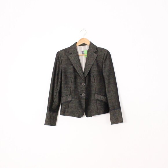 Antonio D'errico Suit 'Harris Tweed' Black Gold 2 Piece Womens Suit - Picture 3 of 12